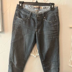 Paige Skyline Grey Denim Jeans